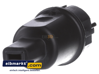 Ansicht hinten Houben 990021 Schuko-Stecker f. Illu-Fsg Gummi 