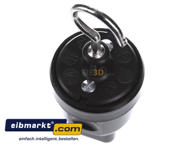 Ansicht oben hinten Houben 990022 Endstck fr Illu-Fsg. Gummi 