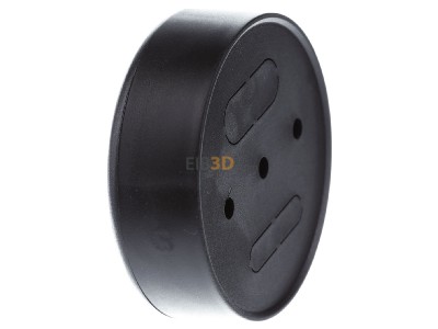 Ansicht rechts Scharnberger+Has. 88412 (34/2) Deckenverteilerdose sw Baldachin 70,5x24mm 