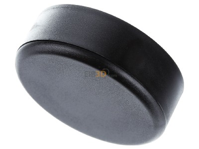 Ansicht oben vorne Scharnberger+Has. 88412 (34/2) Deckenverteilerdose sw Baldachin 70,5x24mm 