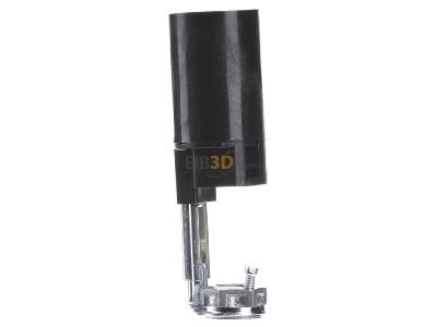 Ansicht links Houben 109813 Fassung E14 f.Kerzen sw,65mm,M10x1 
