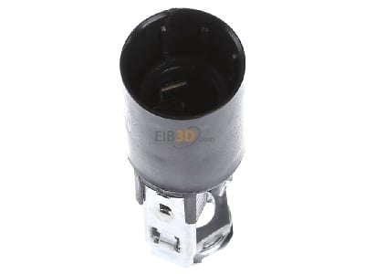 Ansicht oben hinten Houben 109813 Fassung E14 f.Kerzen sw,65mm,M10x1 