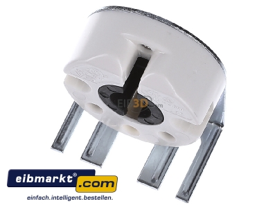 Ansicht oben vorne Houben 101791 Fassung G13 ws,Einbau,Winkel 