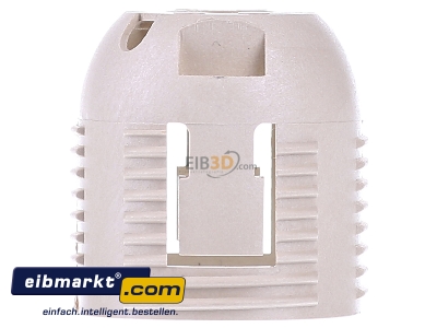 Ansicht links Houben 501942 Aufsteckkappe G9 ws,M10x1,f.E14 Ring 