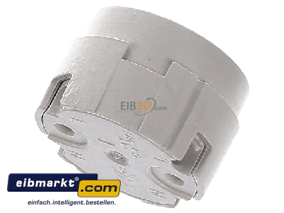 Ansicht oben hinten Houben 502111 Fassung GU10/GZ10 ws Lcher M3 
