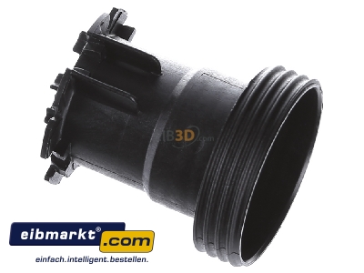 Ansicht oben links Houben 504302 Fassung E27 Thermopl.,sw,Agw 