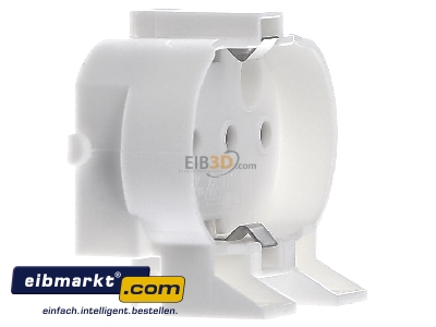 Ansicht links Houben 101485 Fassung 2G11 ws,Schraubbef.seitl. 