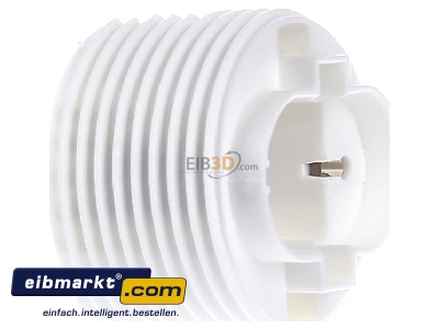 Ansicht links Houben 101320 Fassung G23 ws,AGW,Edisonkash. 