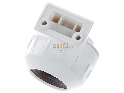 View up front Houben 100387 Plug-in lamp holder G13 
