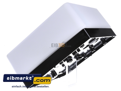 Ansicht rechts RZB Zimmermann 21128.003 Opalglasleuchte opal-mt sw A60 75W 