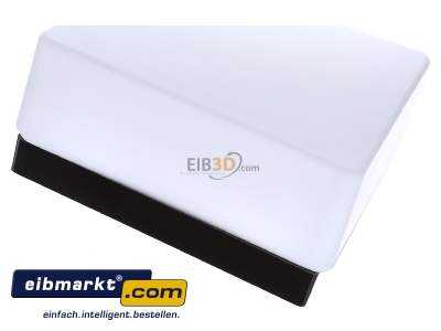 Ansicht oben hinten RZB Zimmermann 21128.003 Opalglasleuchte opal-mt sw A60 75W 