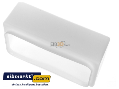Ansicht oben hinten RZB Zimmermann 05-21136 Ersatzglas opal-mt 220x120mm 