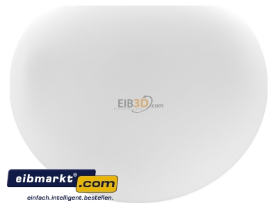 Ansicht oben vorne RZB Zimmermann 211011.002 Opalglasleuchte opal-mt ws A60 2x75W 