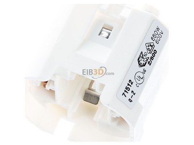 Ansicht oben vorne Houben 527740 Fassung G24q-2/GX24q-2 ws f. TC-DEL/ TC-TEL 