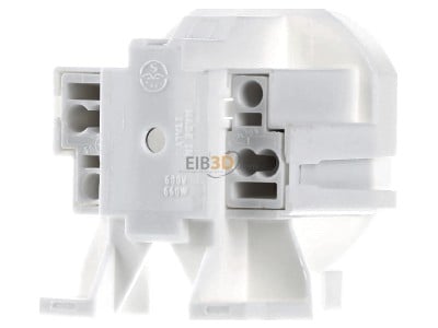 Ansicht hinten Houben 527795 Fassung G24q-2 ws,glatt,rckb.M3/M4 