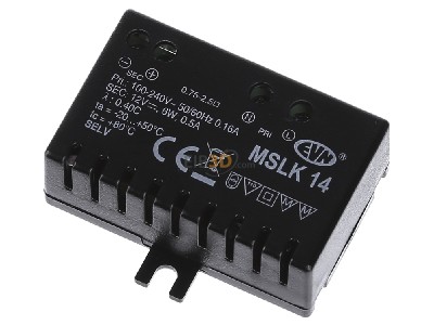 Top rear view EVN MSLK 14 LED driver 
