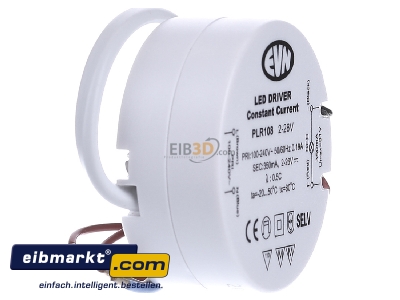 View on the left EVN Elektro PLR 108 LED driver
