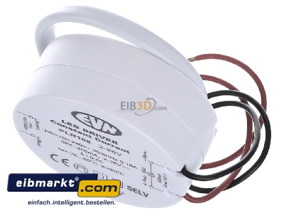 View up front EVN Elektro PLR 108 LED driver
