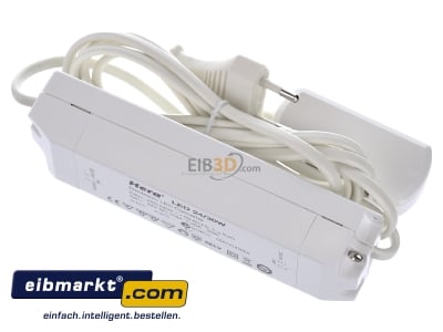 Ansicht oben vorne Hera 20604001201 LED-Trafo 24V/30W 12fach Vert. 