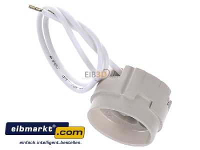 Ansicht oben vorne Houben 504305 Fass.GZ10,GU10,LCP,wei 150 mm PTFE Leitung 