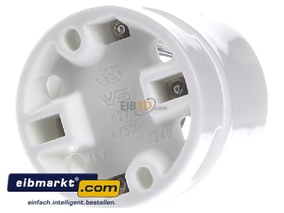 Ansicht hinten Houben 534835 Edisonfassung 2-tlg Porz. ws E27 