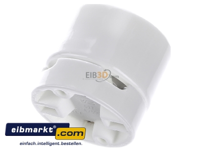Ansicht oben hinten Houben 534835 Edisonfassung 2-tlg Porz. ws E27 