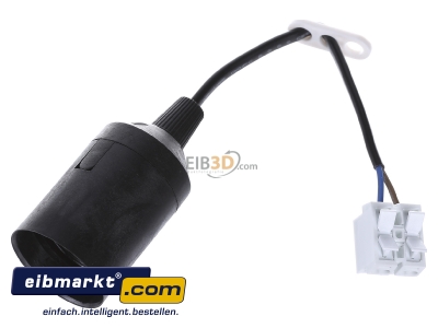 Ansicht oben vorne Houben 537300 Baupendel E27 m.Steckkl. Kunst.sw 150mm Kabel 