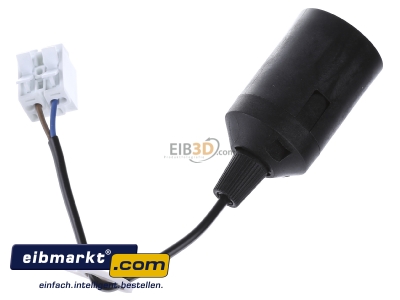 Ansicht oben hinten Houben 537300 Baupendel E27 m.Steckkl. Kunst.sw 150mm Kabel 
