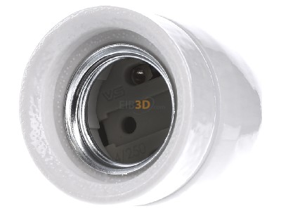 Front view Houben 535685 Edison lamp holder E27 
