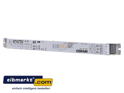 Frontansicht Osram QT-FIT8 2X36/220-240 Vorschaltgert 