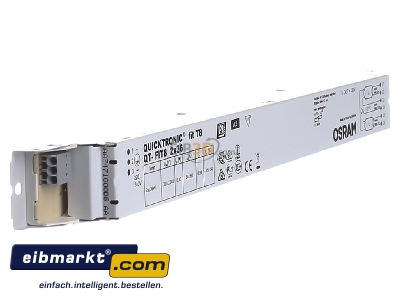 Ansicht links Osram QT-FIT8 2X36/220-240 Vorschaltgert 
