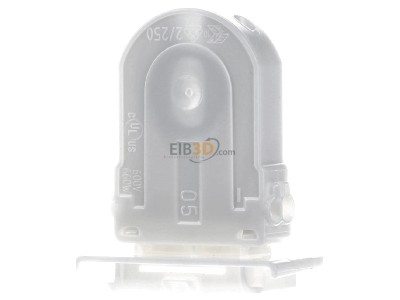 Ansicht hinten BJB 26.308.1125.50 Einsteckfassung G13 