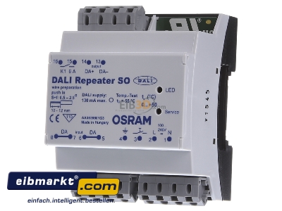 Frontansicht Osram DALI REP SO/100-240 DALI Repeater 