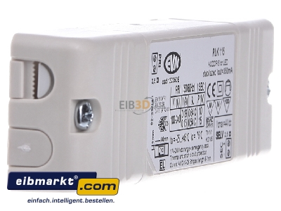 View on the left EVN Elektro PLK 115 LED driver
