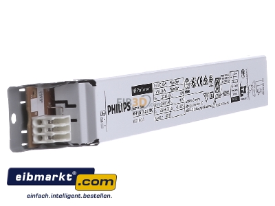 Ansicht links Philips Lampen HF-P 136 TL-D III Vorschaltgert 220-240V 50/60Hz IDC 