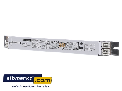 Front view Philips Lampen HF-P 236 TL-D III Electronic ballast 2x36W 
