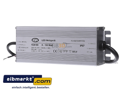 Front view EVN Elektro K24 100 LED driver
