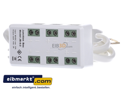 Frontansicht EVN Elektro L01 006 Verteiler 6-fach 12V DC / 24V DC 