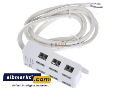 Ansicht oben vorne EVN Elektro L01 006 Verteiler 6-fach 12V DC / 24V DC 