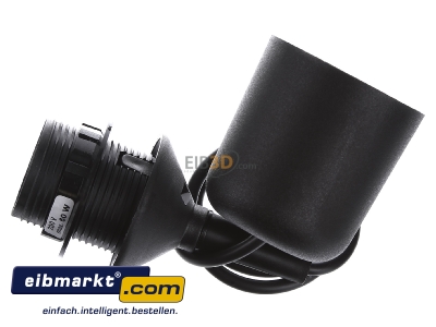 Ansicht oben hinten Houben 992154 Schnurpendel sw 70cm E27 