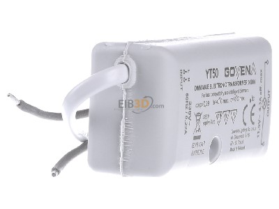 Ansicht links Scharnberger+Has. 58490 Trafo fr Halogen+LED 230/12VAC 0-50W 