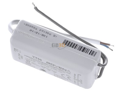 Ansicht oben vorne Scharnberger+Has. 58490 Trafo fr Halogen+LED 230/12VAC 0-50W 