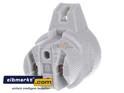 Ansicht hinten Houben 543414 Edisonfassung E27 ws mit Winkel 