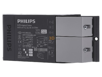 Frontansicht Philips Licht HID-AV C 35-70/I CDM Vorschaltgert 220-240V 50/60Hz 