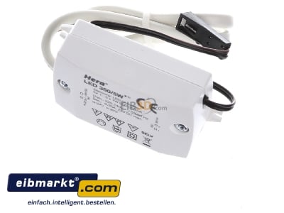 Ansicht oben vorne Hera 20604002701 LED-Trafo 350mA/5W 