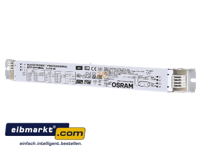 Frontansicht Osram QTP-OPTIMAL 1x18-40 Vorschaltgert 