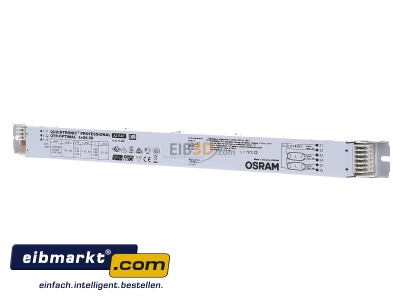 Front view Osram QTP-OPTIMAL 2x54-58 Electronic ballast 2x54...58W
