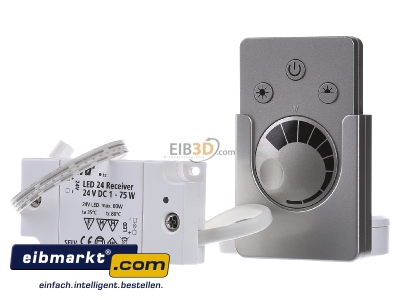 Frontansicht Hera 61500050523 LED-Dimm-Controller +AB-Funkfernbedien. 