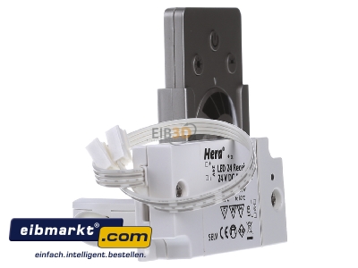 Ansicht links Hera 61500050523 LED-Dimm-Controller +AB-Funkfernbedien. 