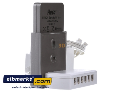 Ansicht rechts Hera 61500050523 LED-Dimm-Controller +AB-Funkfernbedien. 